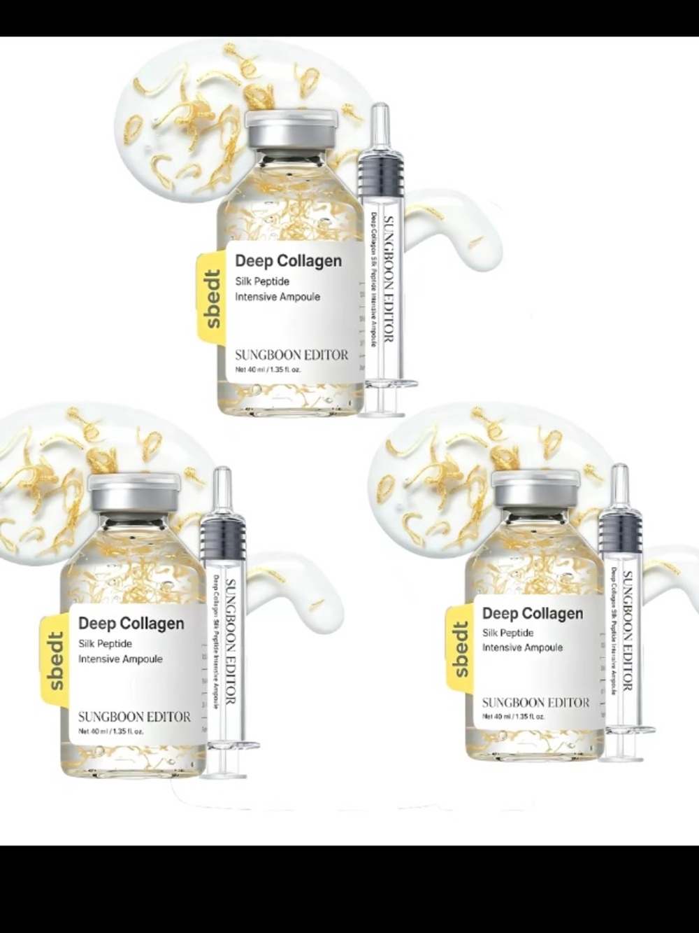 Silk Collagen Home Deep Collagen Silk Peptide Intensive Ampoule Kit